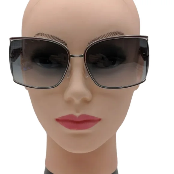 ESCADA | SES752 BURGUNDY OVERSIZE SUNGLASSES - Picture 8 of 10